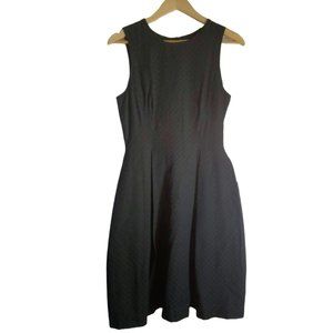 Max Studio Sleeveless Jacquard Fit & Flare Dress